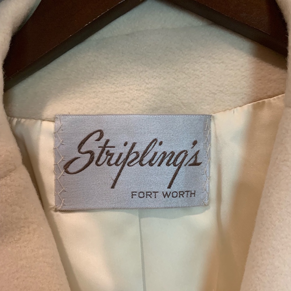 Vintage Cashmere Coat from Stripling’s Fort Worth